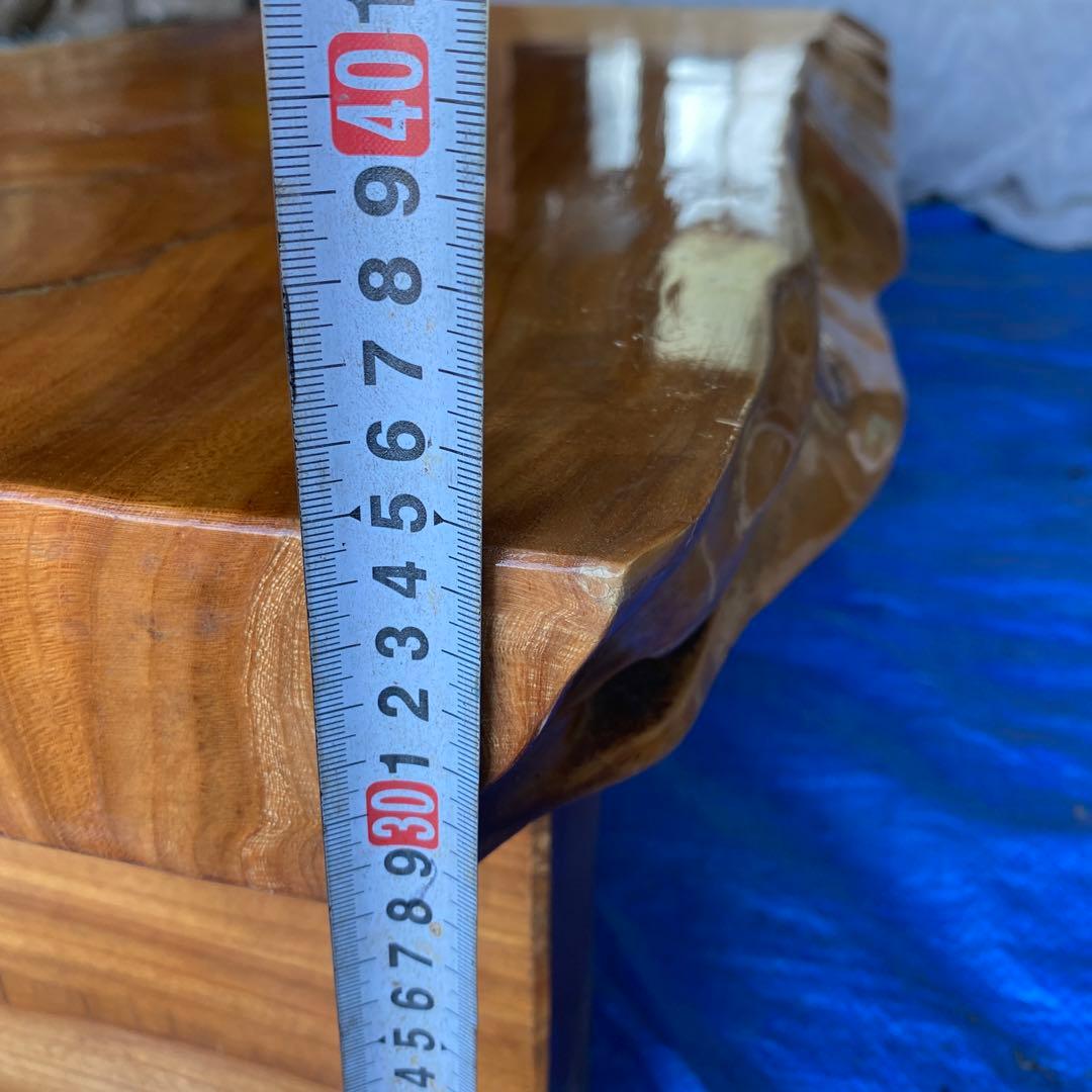 ① 座卓 ダイニング テーブル 天然木 一枚板 ちゃぶ台