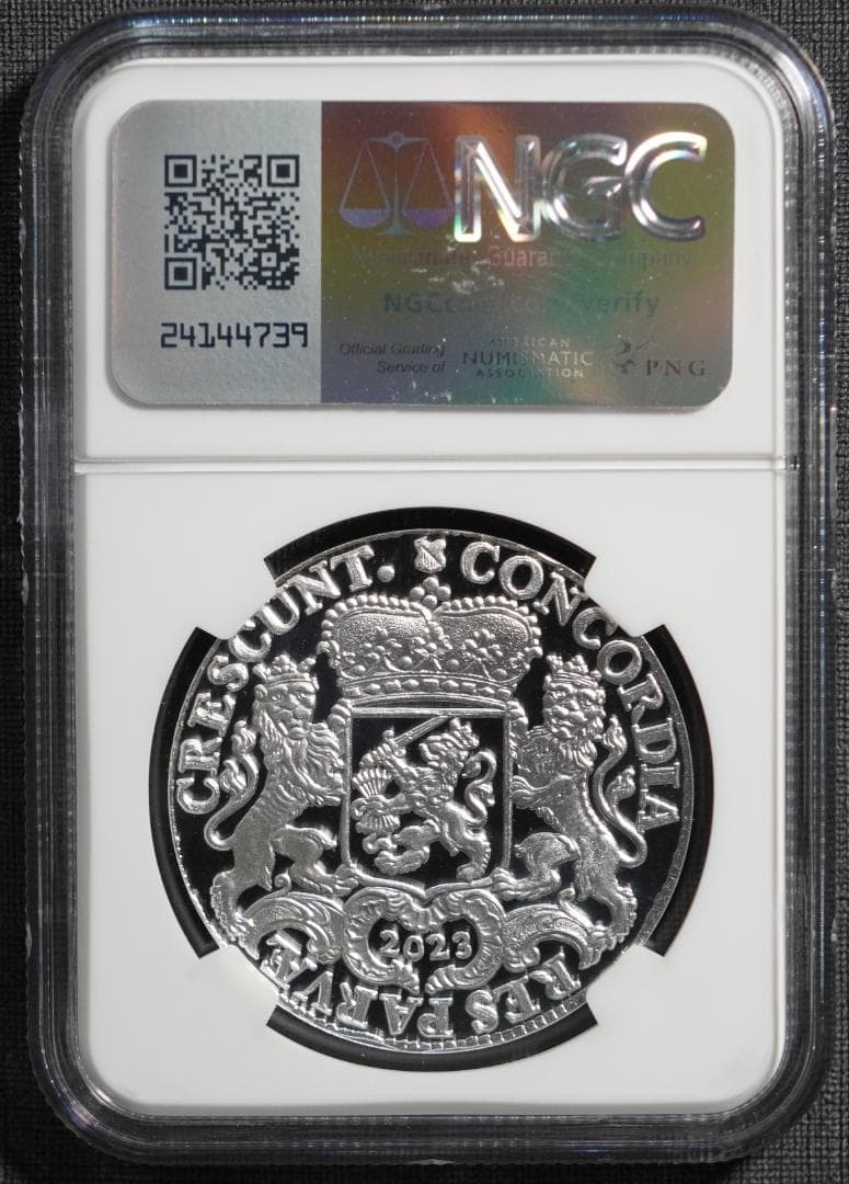 2023年 デュカトン ライダー NGC PF70UC 馬上の騎士 オランダ