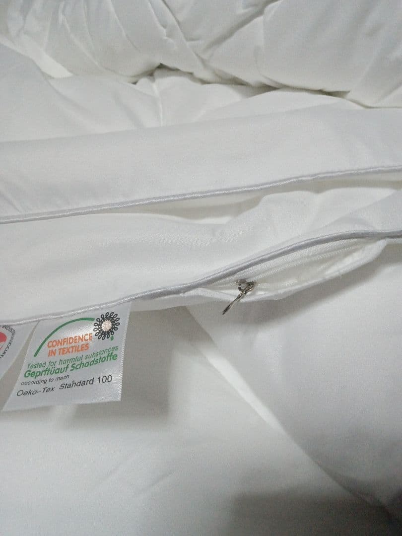 ホワイト ダブルサイズ 羽毛掛け布団180×220cm