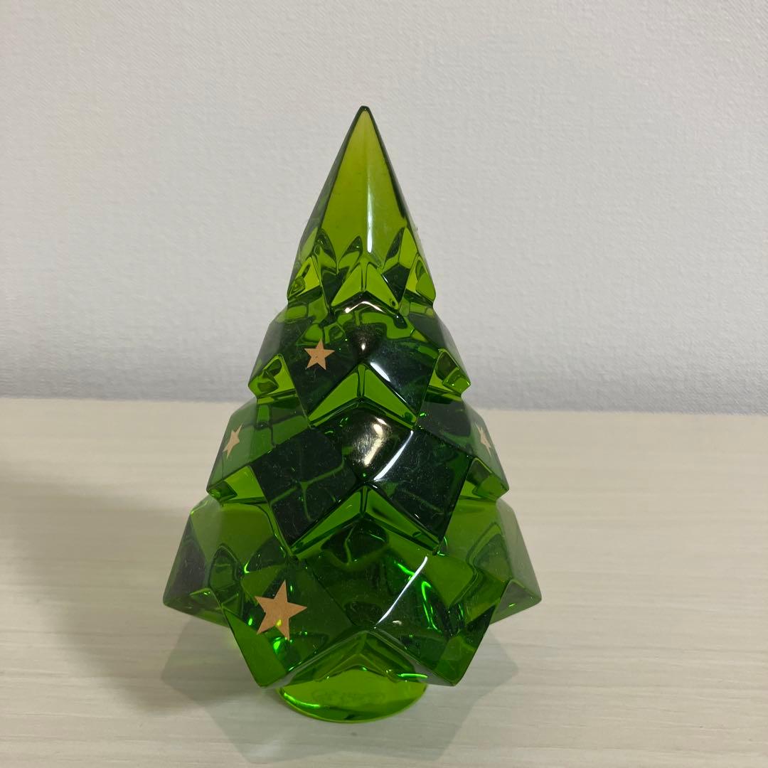バカラ　クリスマスツリー　美品