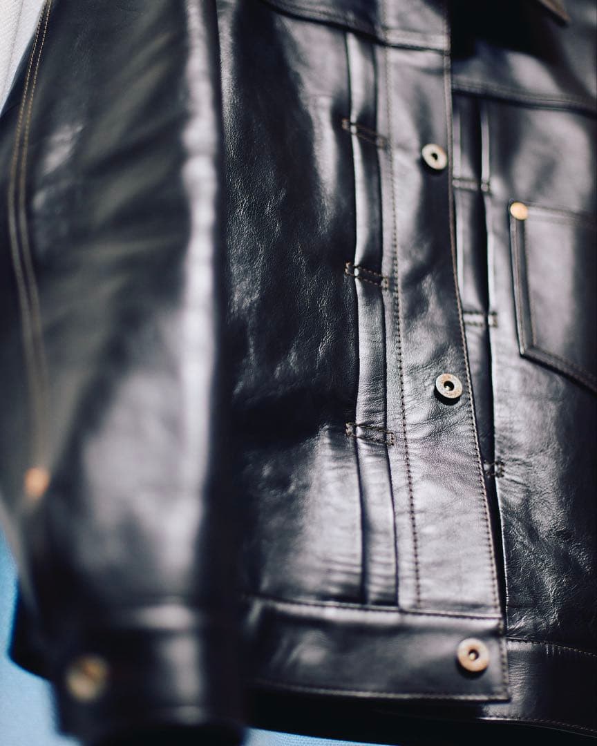 ルア × ワイツーレザー　レザージャケット　38 (新品現行在庫なし　レア品)