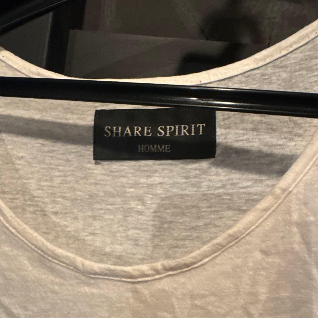 SHARE SPIRIT グラフィックタンクトップ
