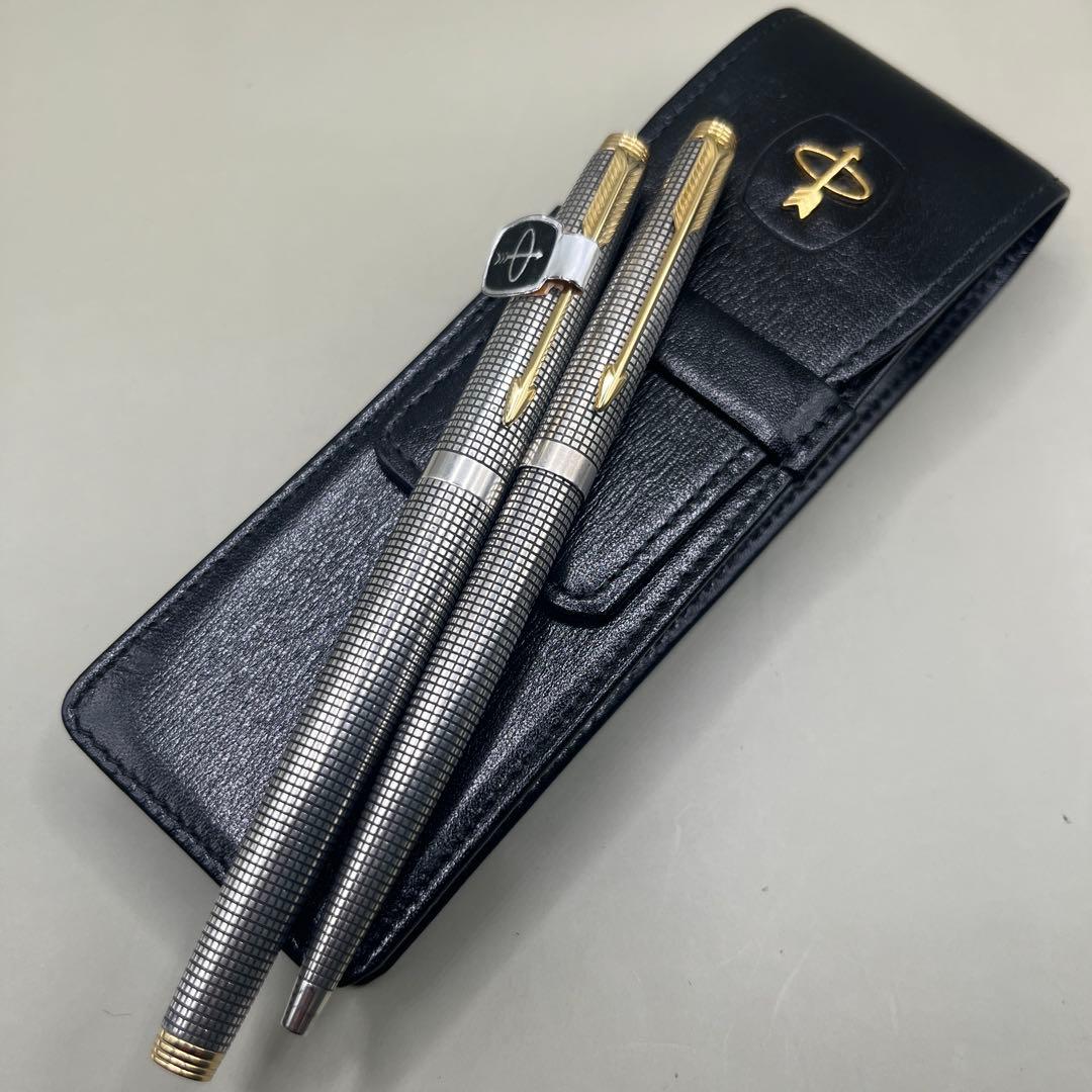 【廃盤レア】PARKER パーカー75 シズレ 万年筆・BP Silver