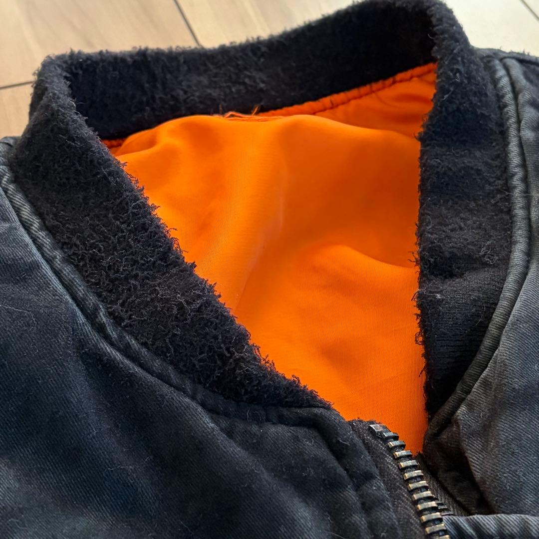 SYUMAN　F.M.C.D　シュウマン　MA-1 Jacket　MA1　黒　L