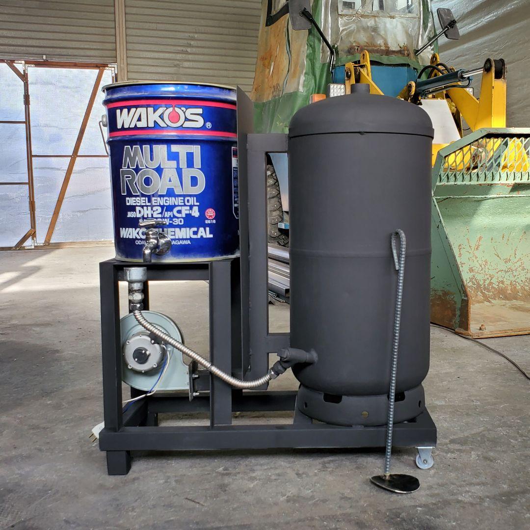 コーチ　廃油ストーブ　送込85000円