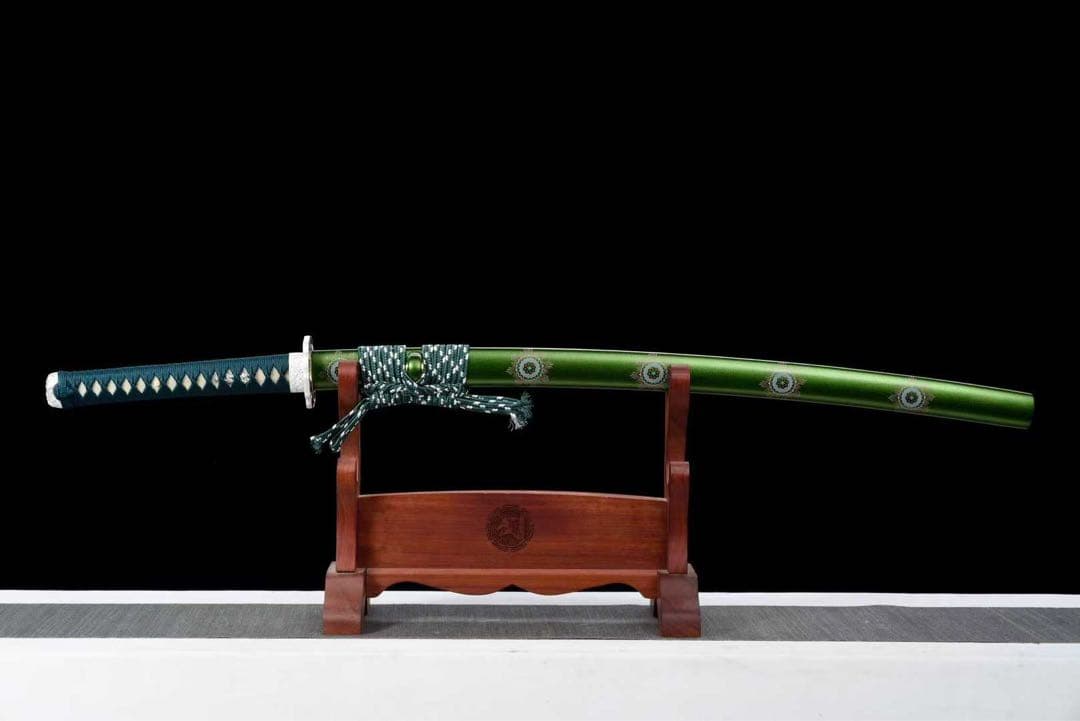 緑影打刀 刀装具 模擬刀 日本刀 模造刀 武具 舞踊刀