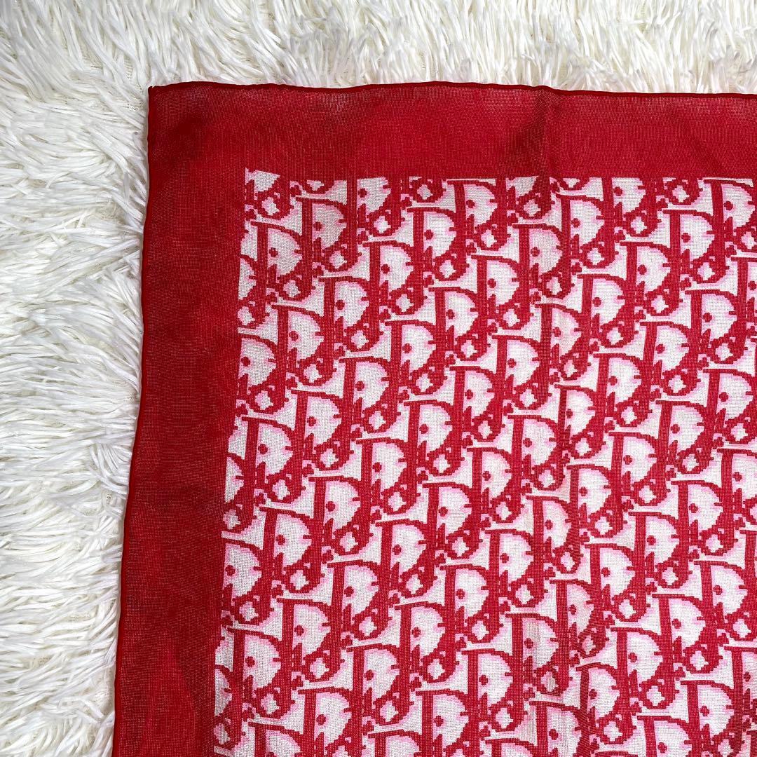 ぺ*ん様 【美品】　ディオール　Dior　スカーフ　総柄　派手　大判　ロゴ　トロ