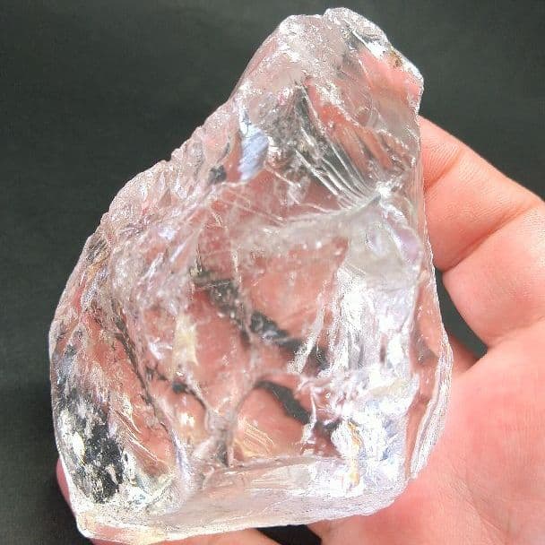 最終値下げ 銑-⑬【高透明 かっこみ水晶 】100✖️70✖️56㍉ 379㌘