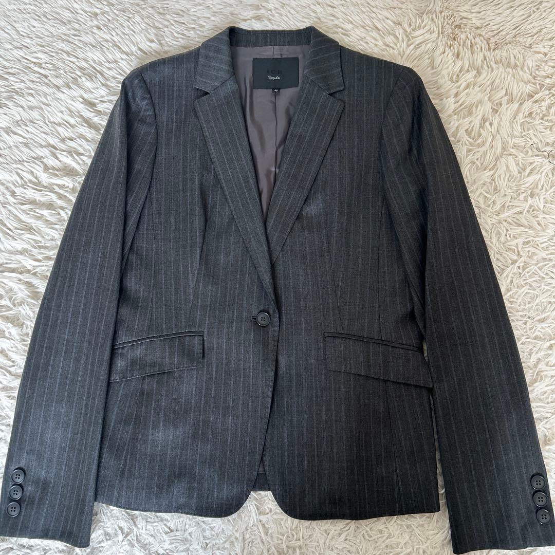 美品　アイシービー　スーツ　高級ライン　パンツスースカート　42 40