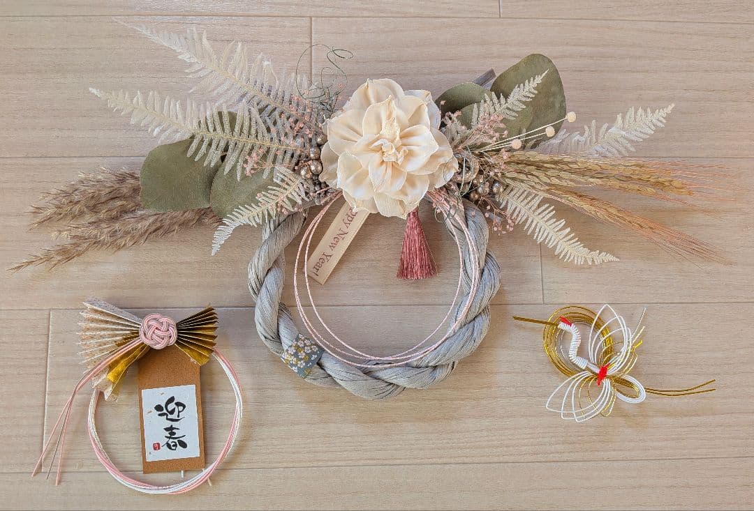 2026年 しめ縄飾り しめ縄リース 開運 1点飾り