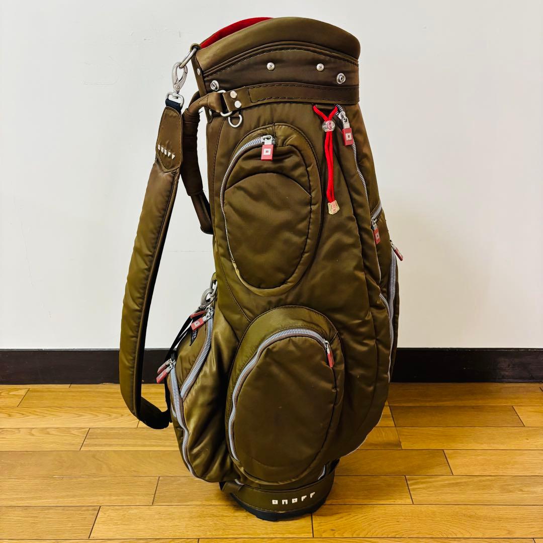 【希少品】　ONOFF キャディバッグ　ゴルフバッグ送料込み