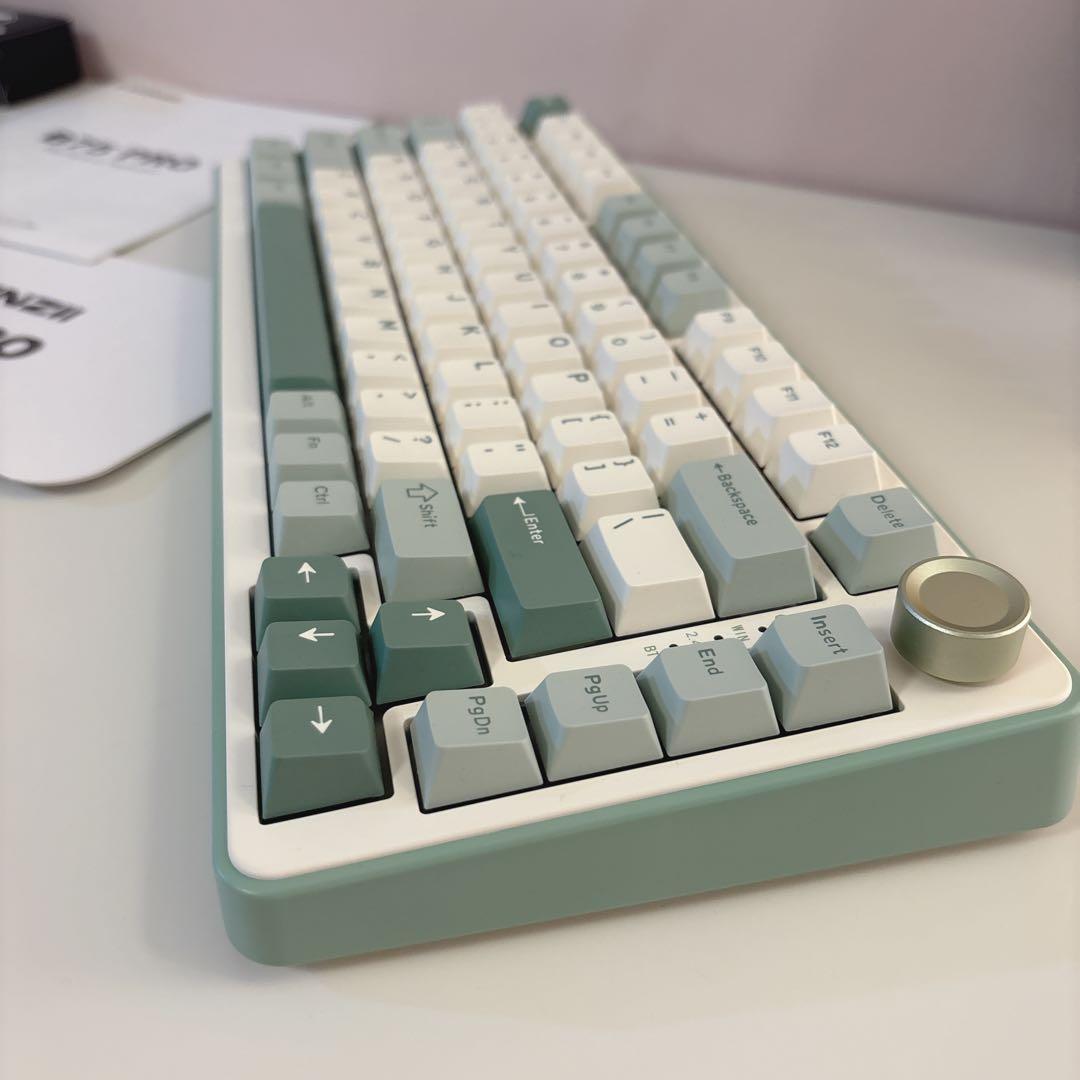 美品＊YUNZII B75 Pro キーボード＊グリーン