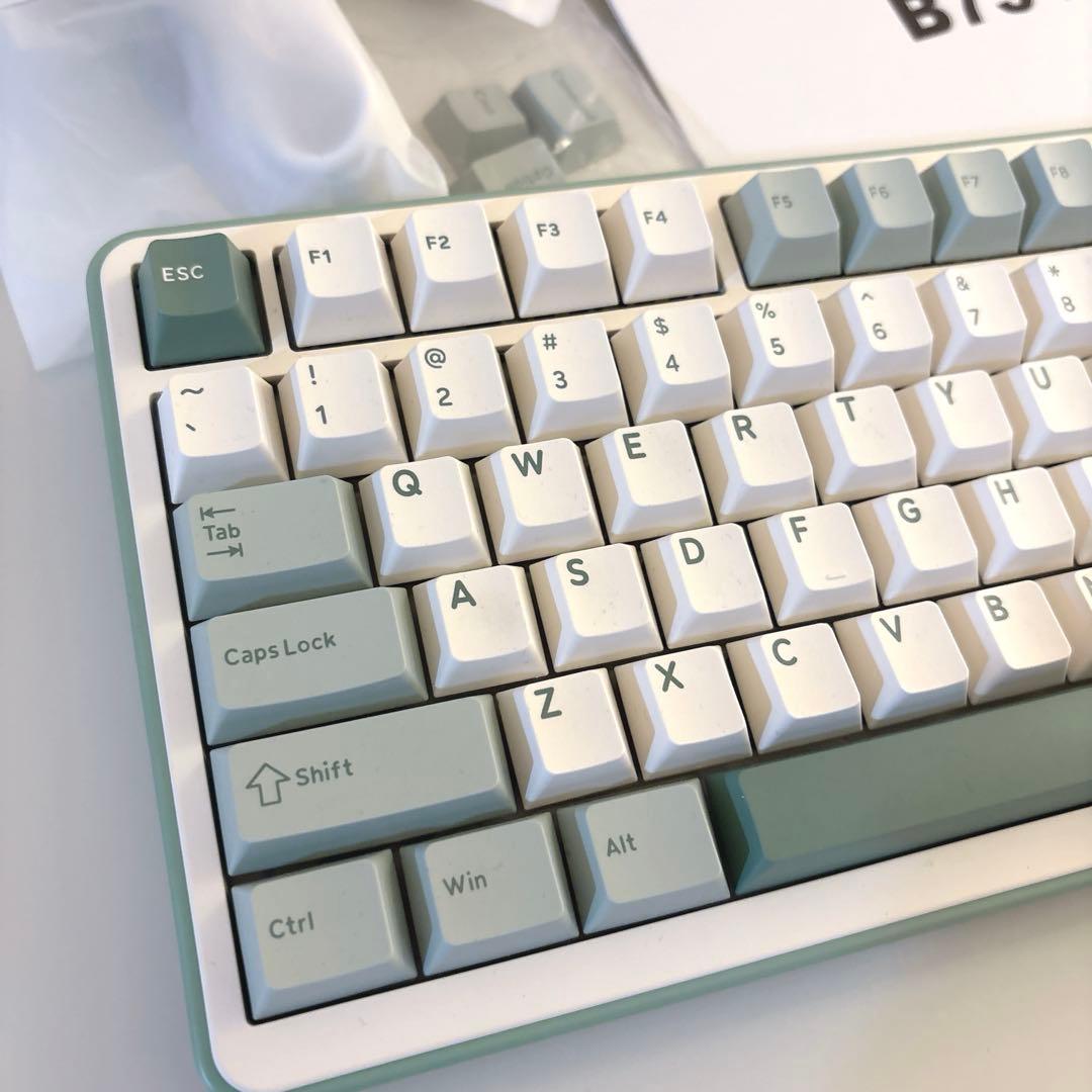 美品＊YUNZII B75 Pro キーボード＊グリーン