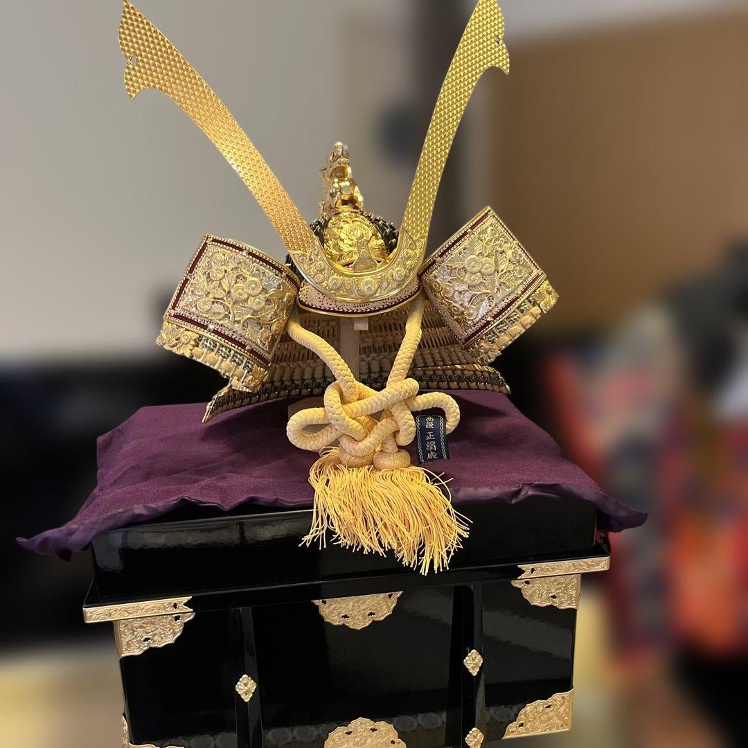 五月人形 金色の兜