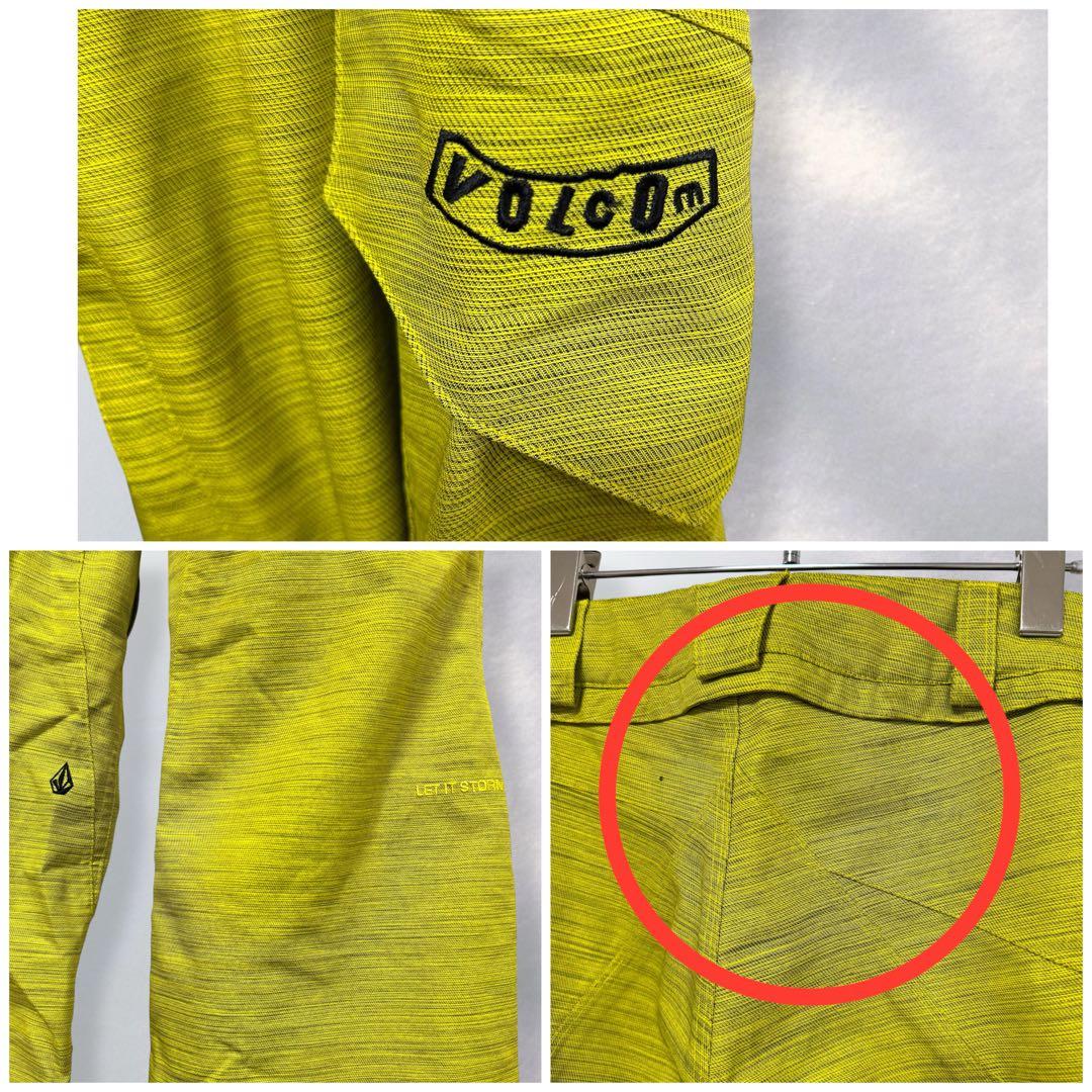 ボルコムVolcom スノーボードウェア 上下セット サーモライト M《i455