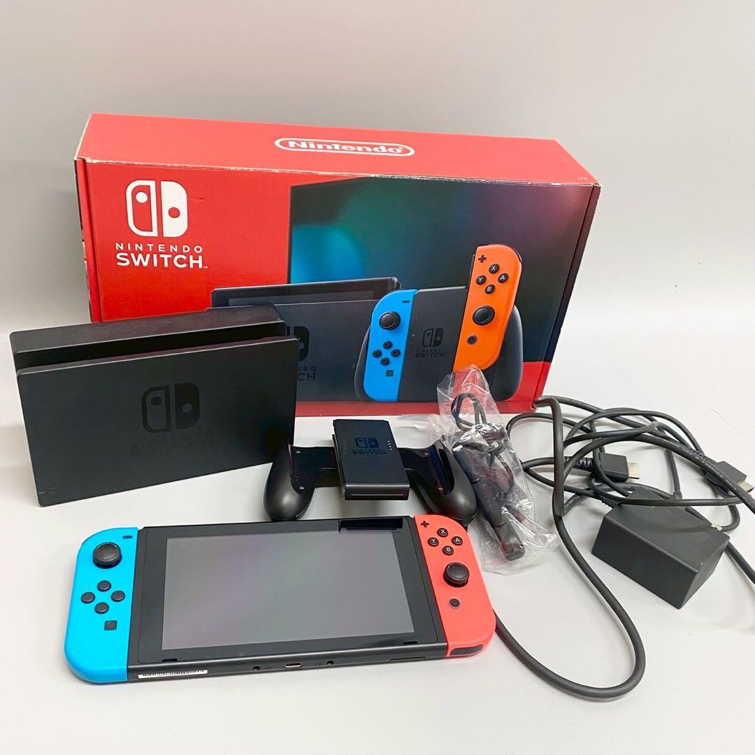極美品 動作確認済 Nintendo Switch HAC-001本体