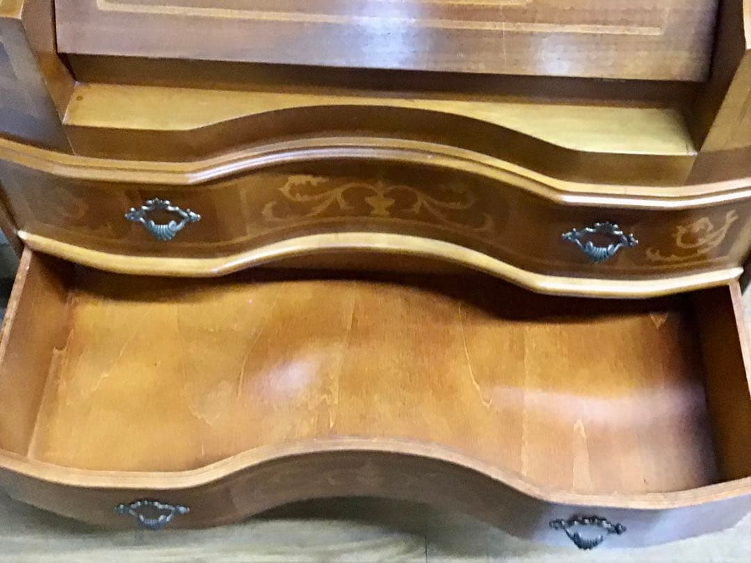 むぎ☆管257☆イタリア製☆象嵌☆GIEMME☆ライティングビューロー