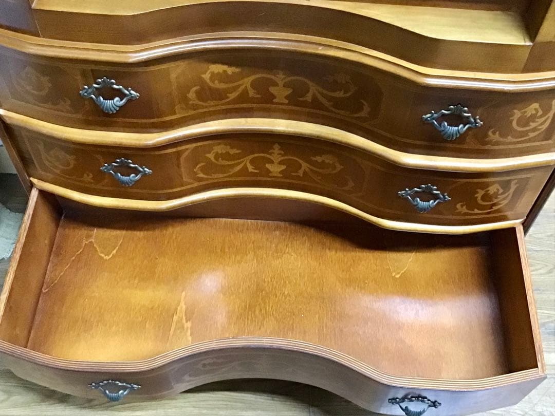 むぎ☆管257☆イタリア製☆象嵌☆GIEMME☆ライティングビューロー