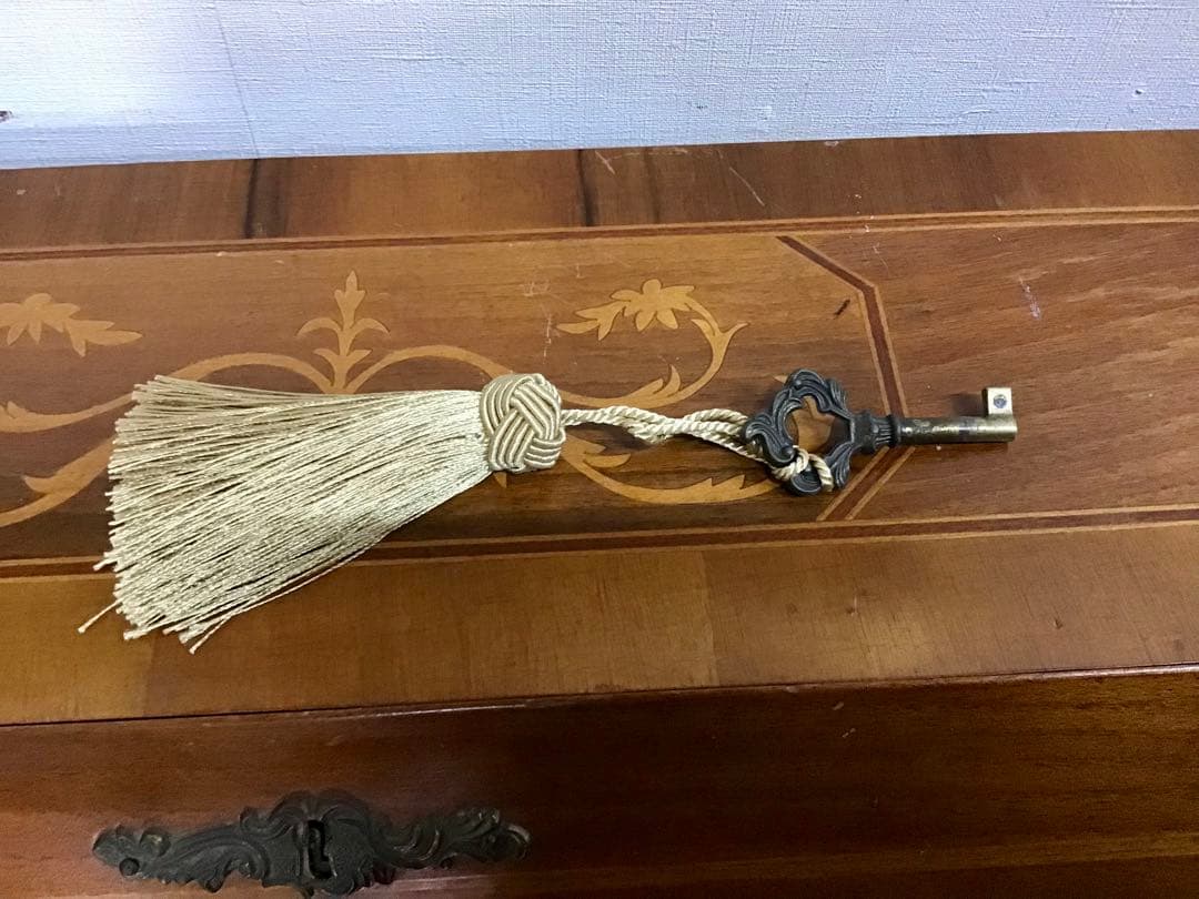 むぎ☆管257☆イタリア製☆象嵌☆GIEMME☆ライティングビューロー