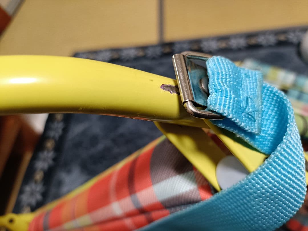 ロゴス アウトドアチェア チェッカー パッドイングランドチェア（折り畳み座椅子）