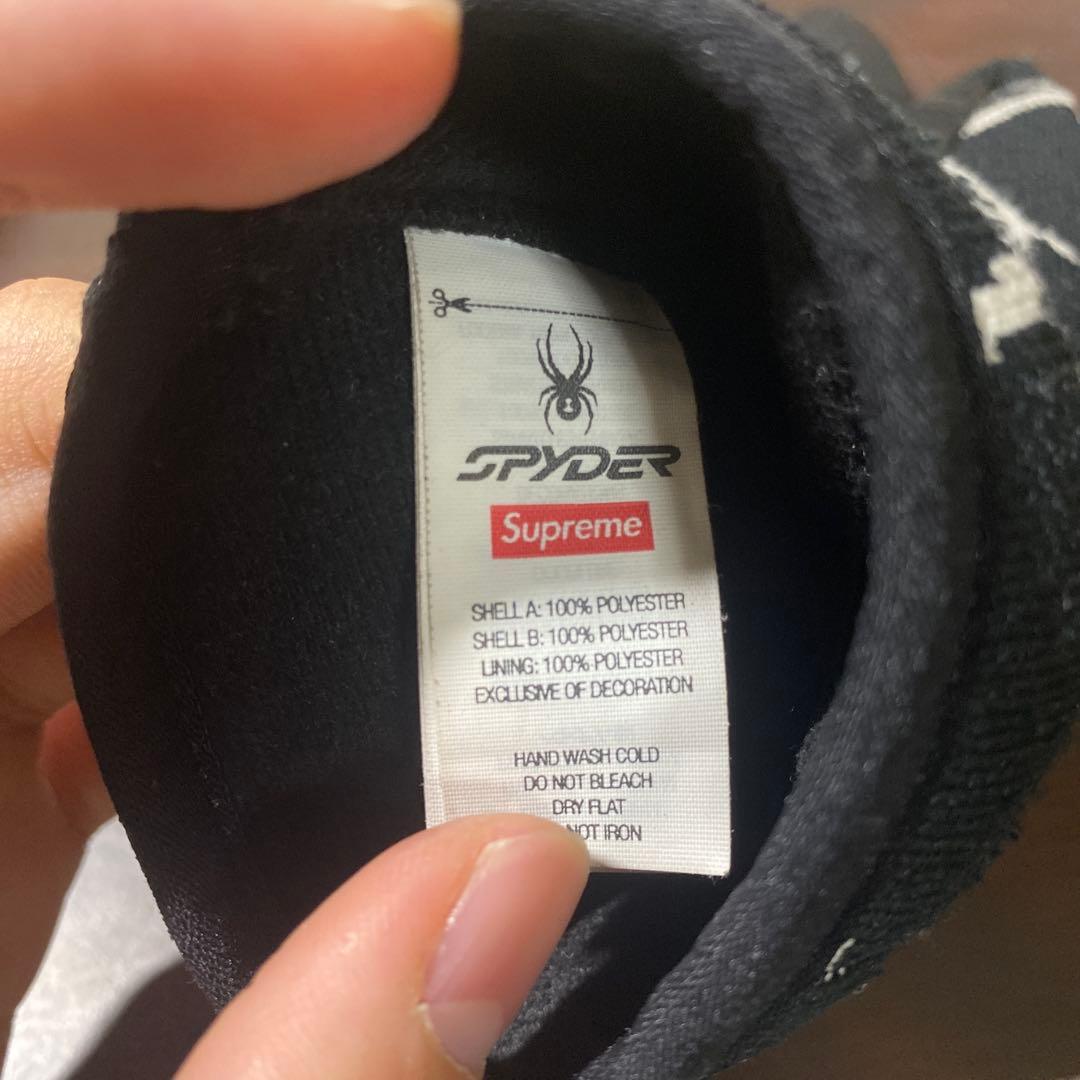 24fw Supreme×Spyder gloves Mサイズ BLACK
