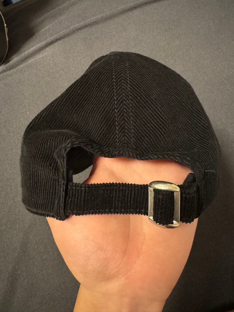 CELINE セリーヌ　コーデュロイキャップ　宮舘涼太着用