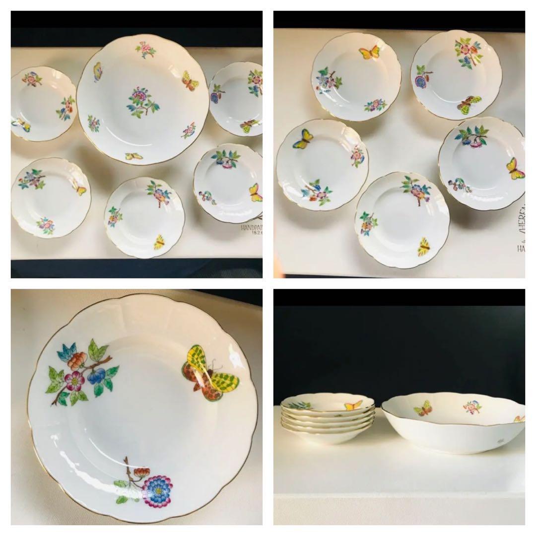 ヘレンド      ヴィクトリア　パーティーセット　大きなボウル