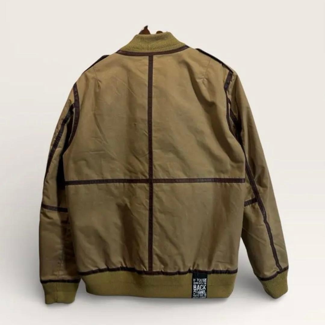 Back Channel×British Millerain MA-1ジャケット