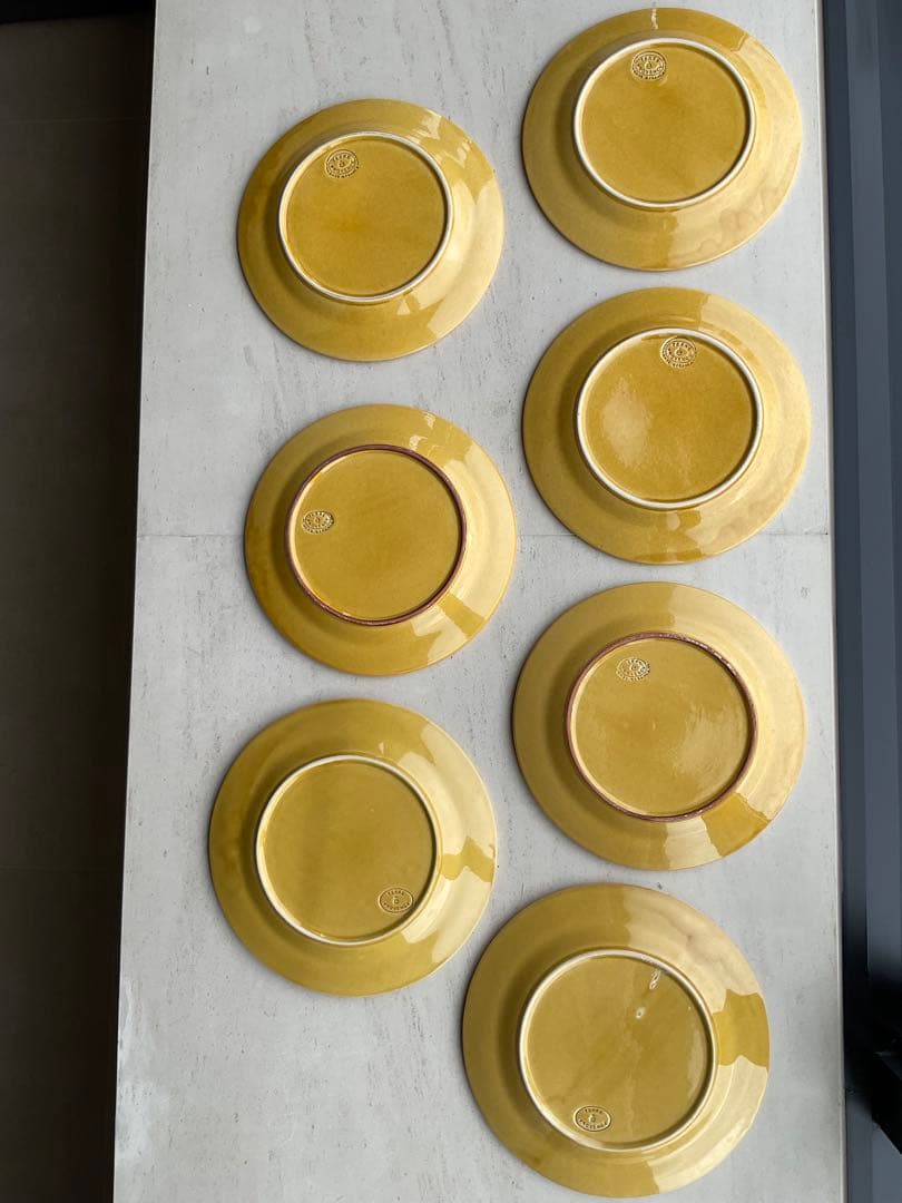 TERRE E PROVENCE フランス製　ハンドペインティング　お皿　7枚