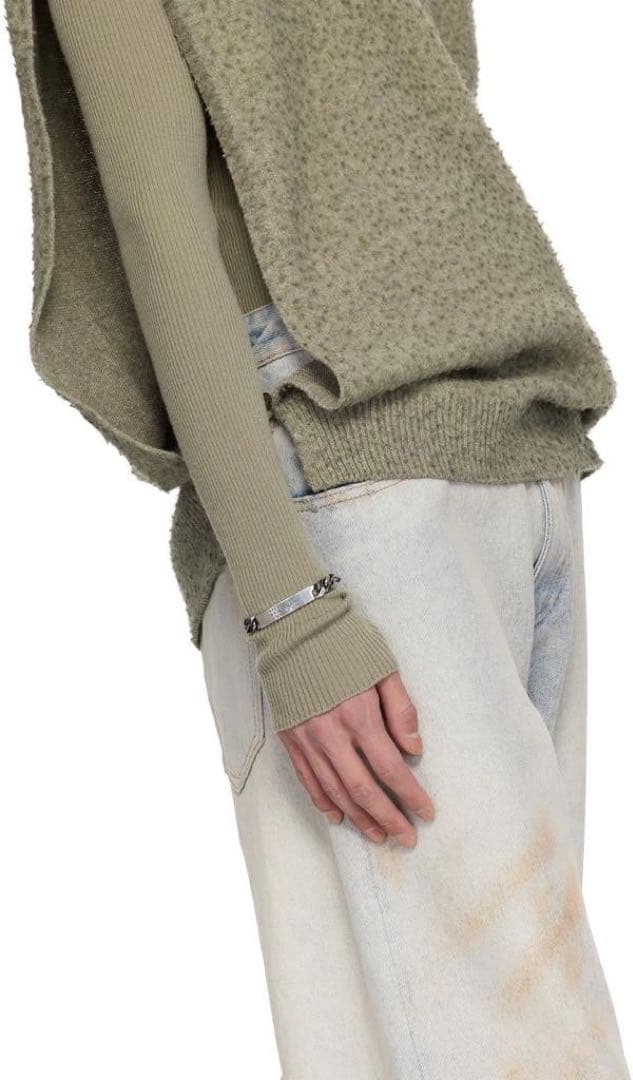 m*a様 MM6 Silver Chain Bracelet (antique)