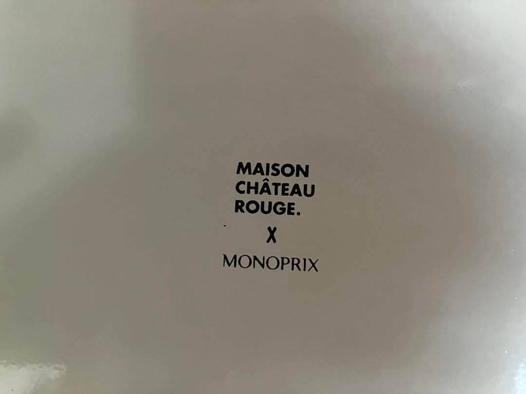 maison chateau rouge＊monoprixコラボamourトレイ