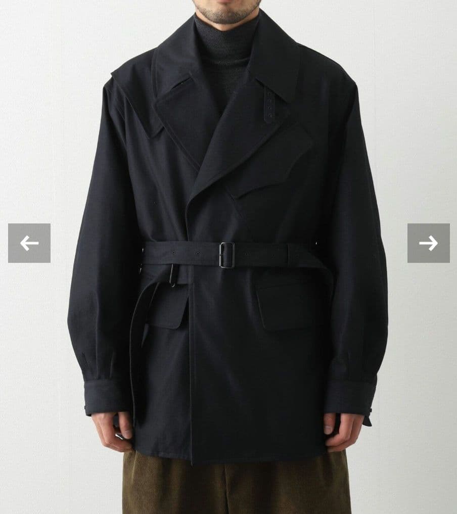 ジャケット・アウター blurhms Drill Chambray Motorcycle Jacket