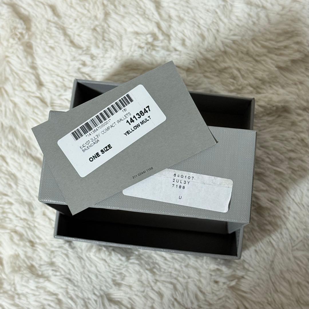 ⭐️新品未使用⭐️　バレンシアガ　クラシックミニ　コンパクトウォレット　コラボ