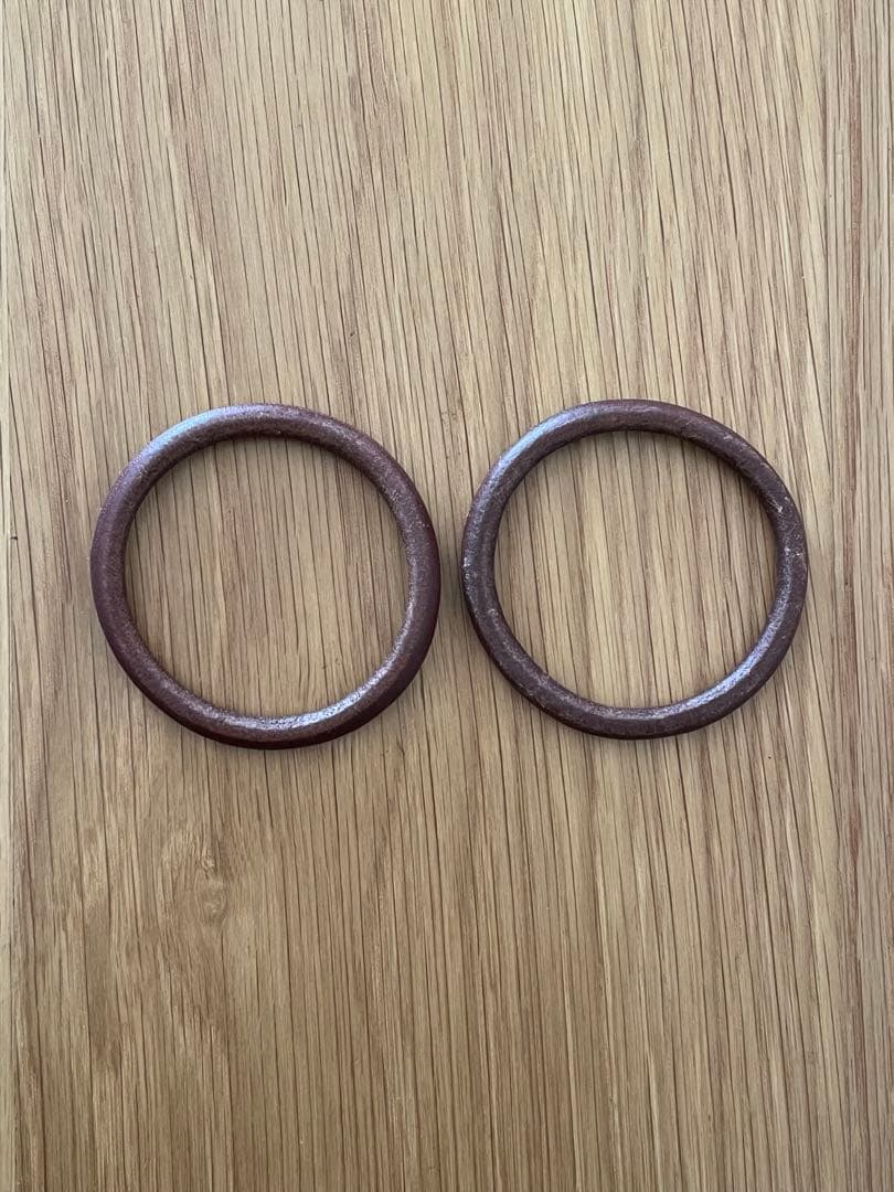 新品 ゴローズ goro's 革ブレス 2個セット内径17cm サイズS レザー