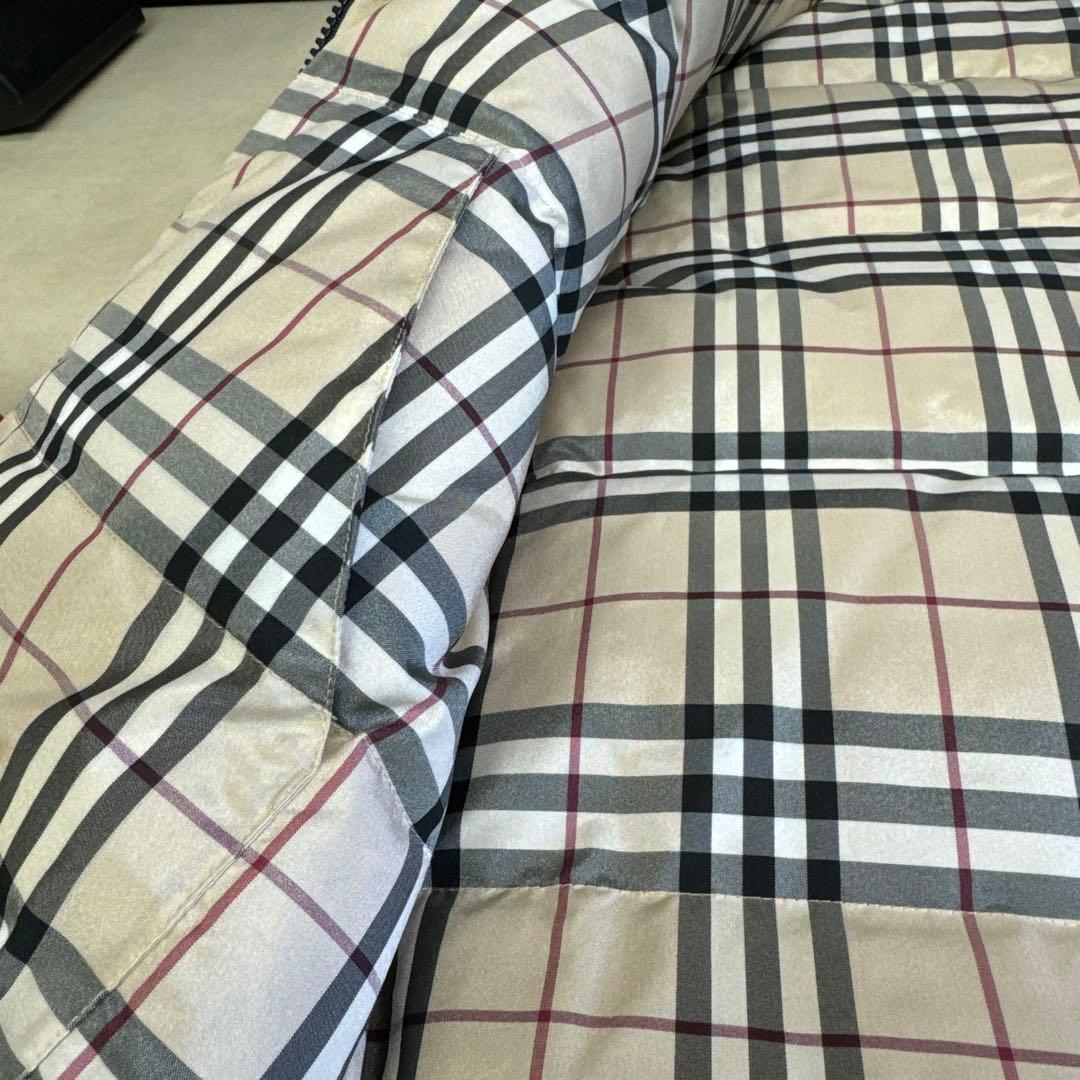 美品⭐︎90's バーバリー ロンドン　リバーシブル ダウン ベスト