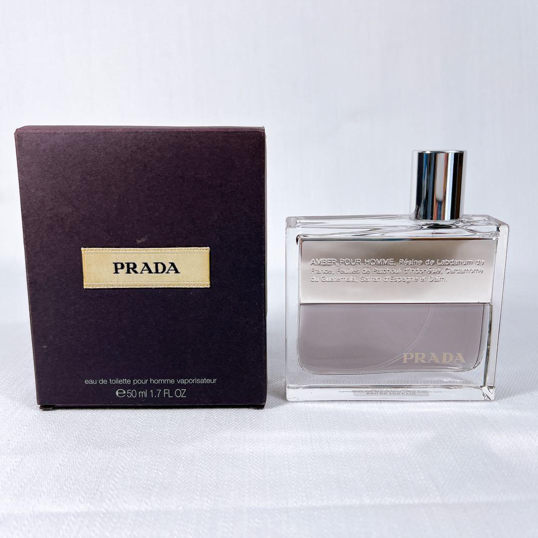 残量約90％以上 PRADA マン 50ml オーデトワレ 香水