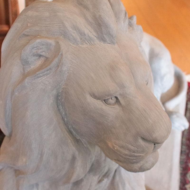 アンティーク調ライオン 彫刻オブジェ クラシックインテリア 143-160