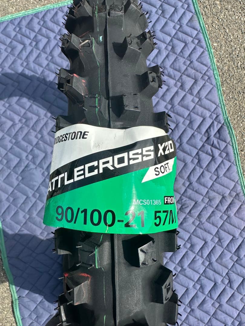 特価2本セット【新品】モトクロスタイヤX20 90/100-21