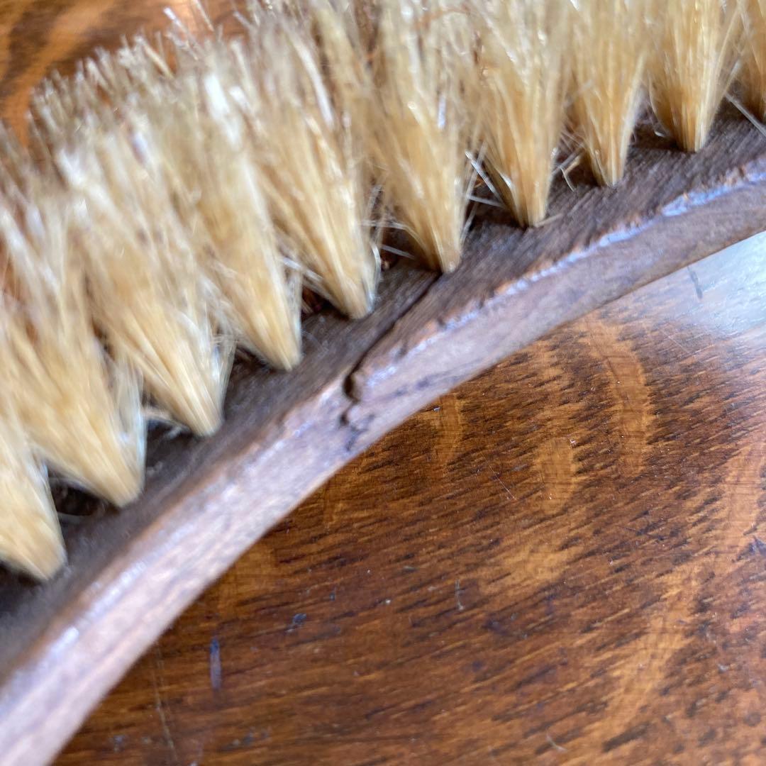 イギリスアンティーク　ダストパン＆ブラシ　ちりとり　英国