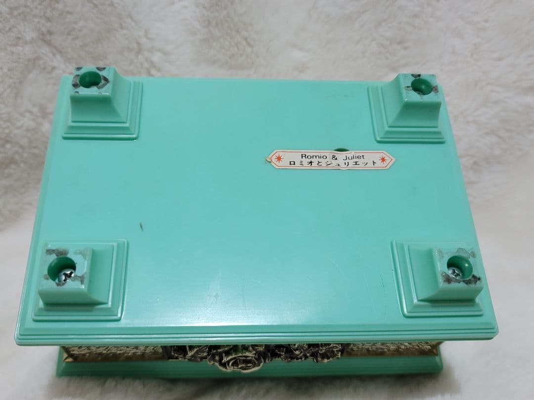 オルゴール付きジュエリーボックス ヴィンテージ アクセサリーボックス 姫