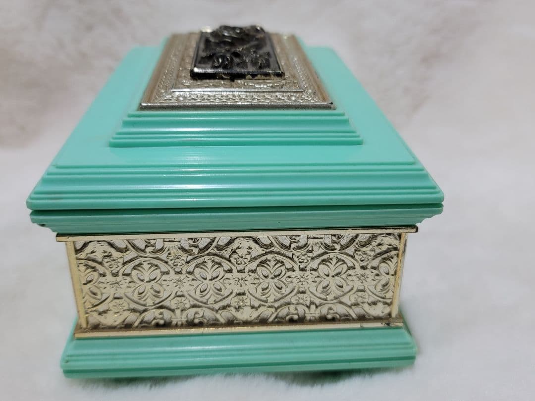 オルゴール付きジュエリーボックス ヴィンテージ アクセサリーボックス 姫