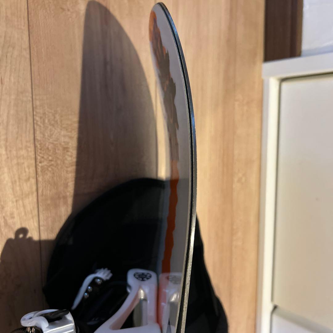 子供用スノーボードSalomon 100cm ビンディング、ケース付き