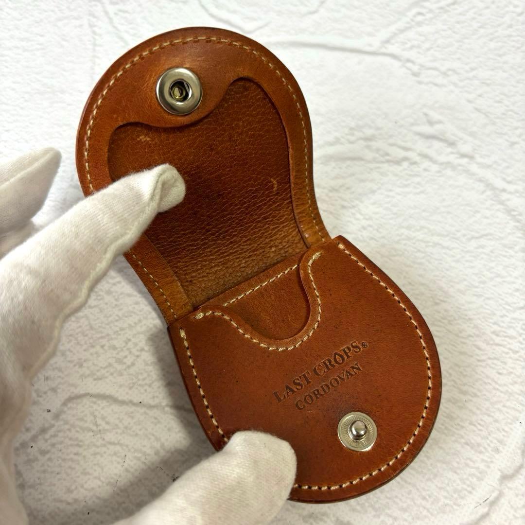 【未使用級/付属品有】ラストクロップス サークル ケース シェルコードバン