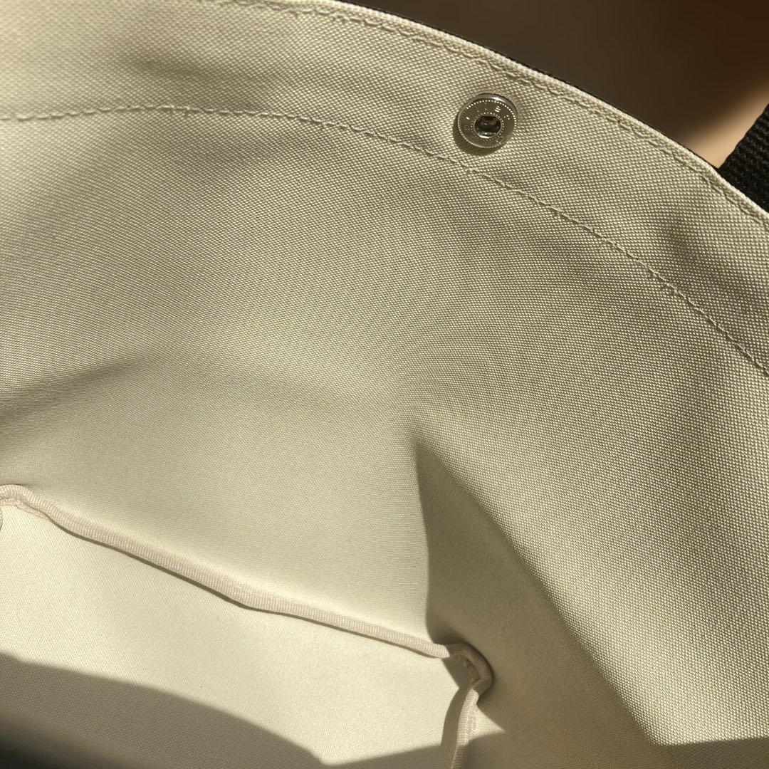 極美品◉エルベシャプリエ◉707GP◉リュクス舟型トートM◉ノワール◉ブラック