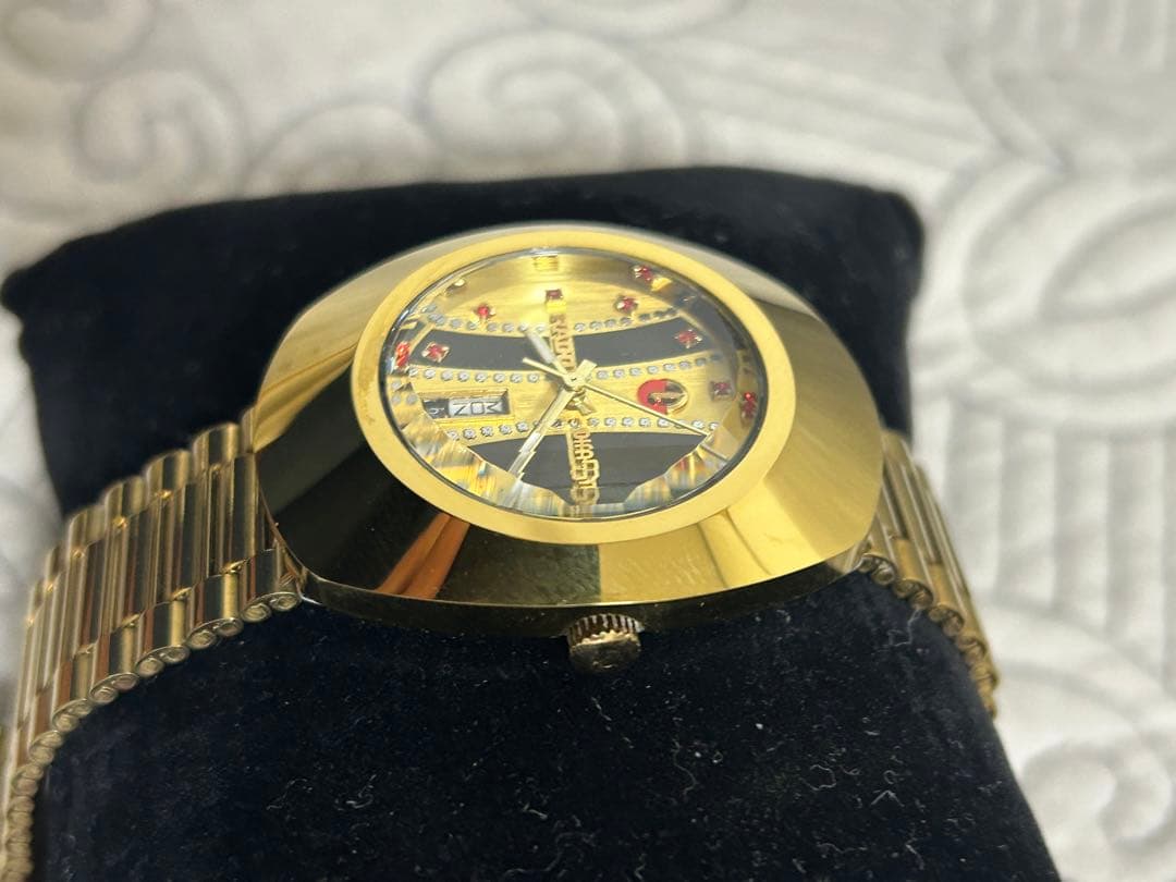 高級品RADO 自動巻き腕時計 ゴールド　ダイアスター稼働品