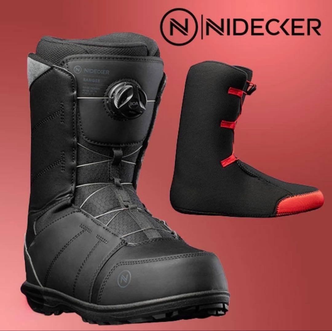 【美品】NIDECKER ナイデッカー RANGER スノーボード ブーツ