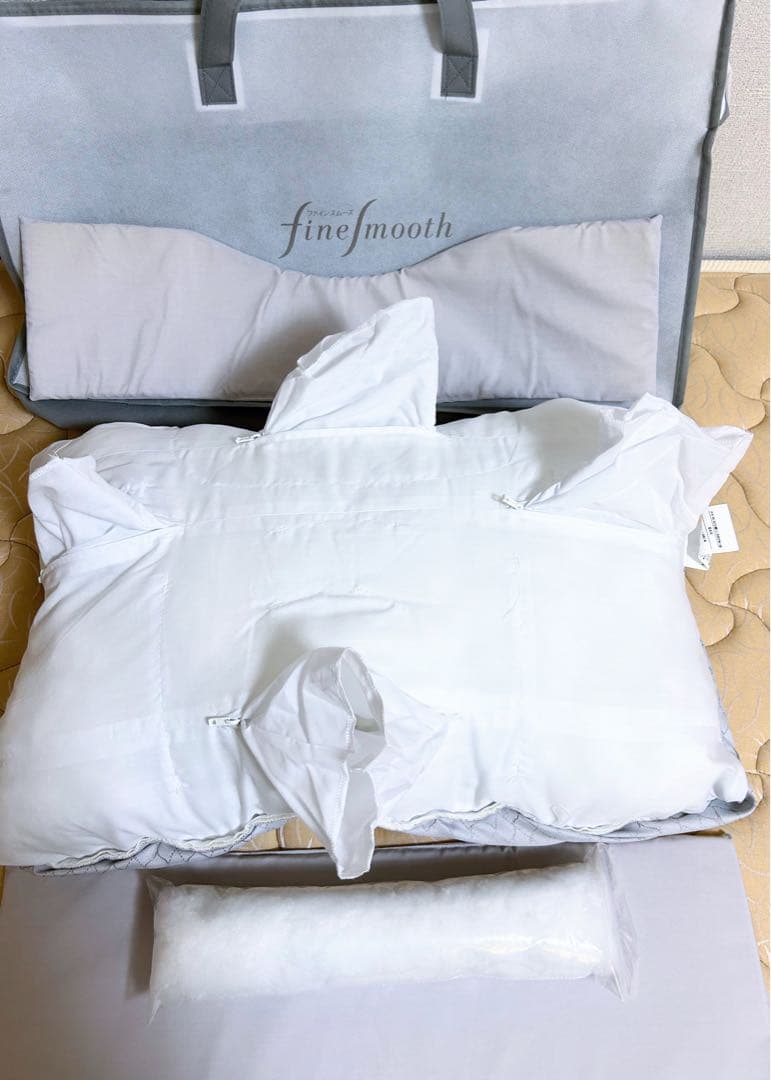 大谷翔平のスポンサー 西川fine smooth ダウン・フェザー&わた枕