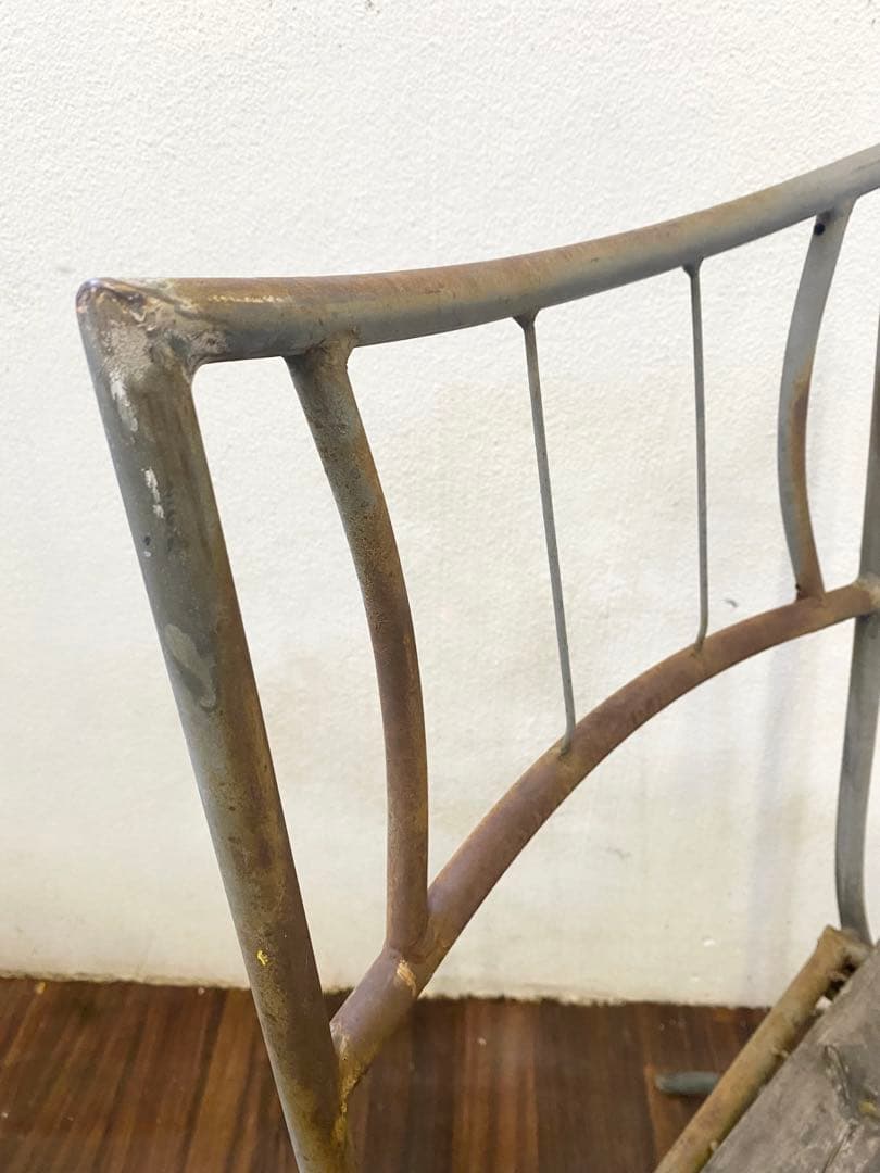 ヴィンテージ風　折りたたみ椅子　アンティーク