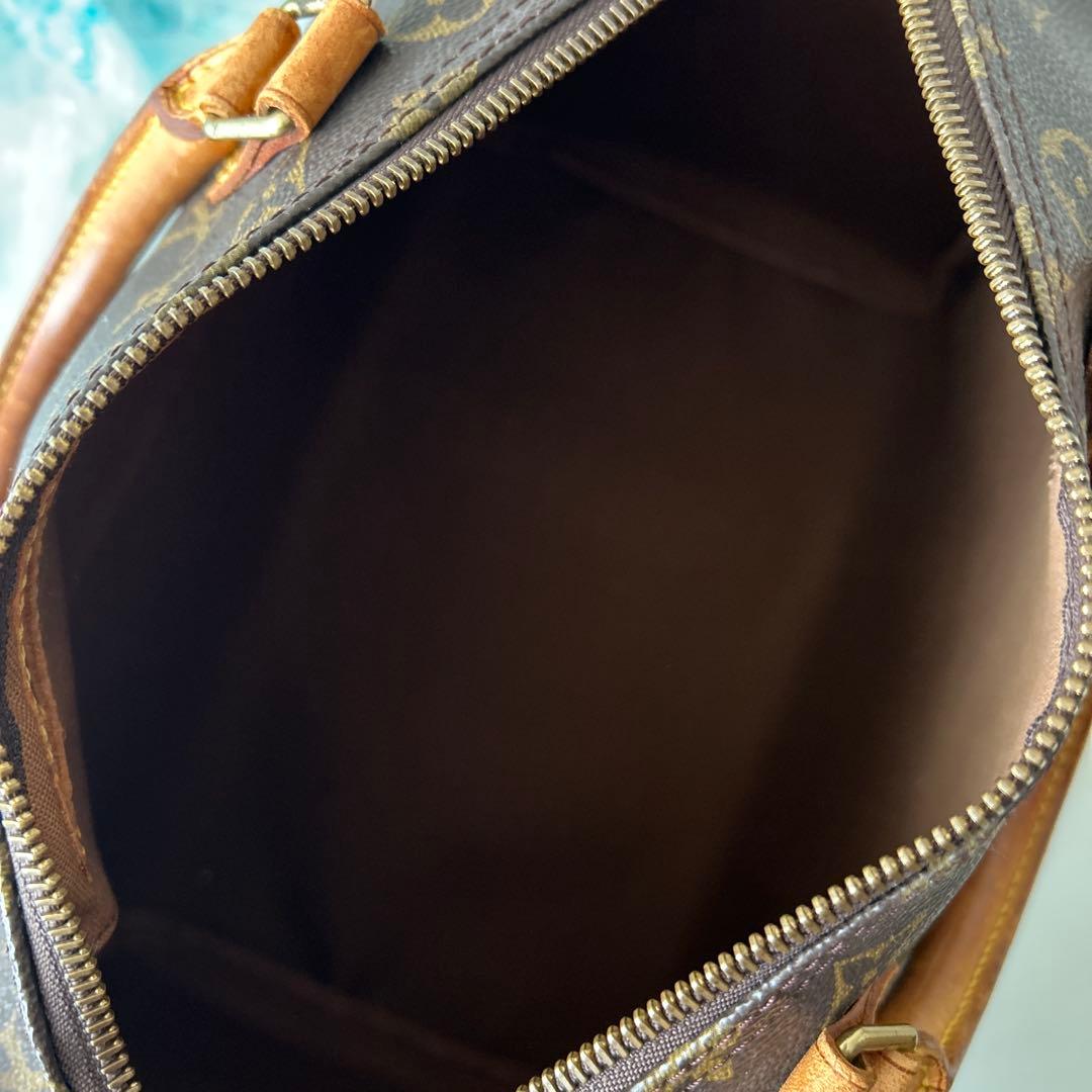 LOUIS VUITTON スピーディ30 モノグラム ミニボストン SN•鍵付
