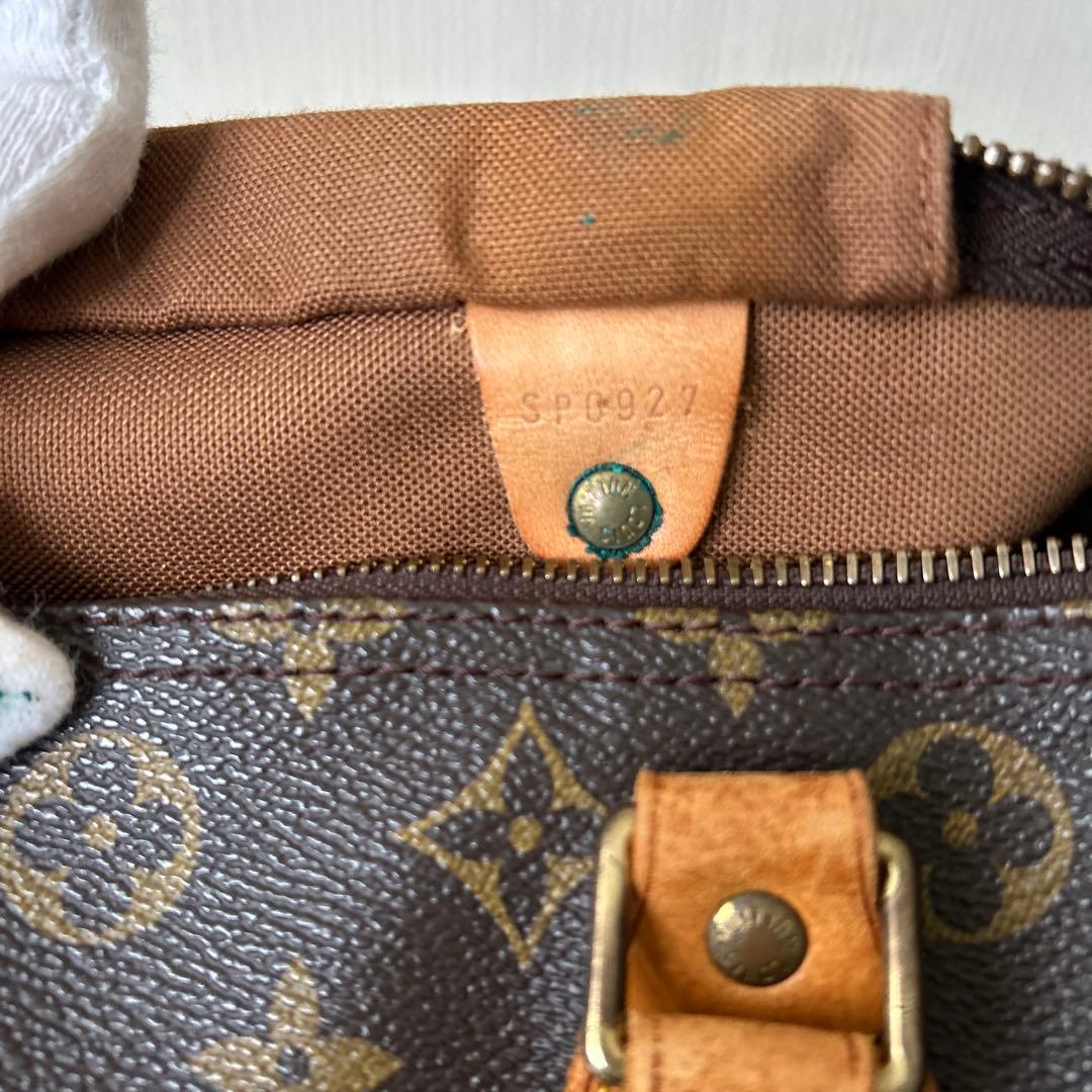 LOUIS VUITTON スピーディ30 モノグラム ミニボストン SN•鍵付